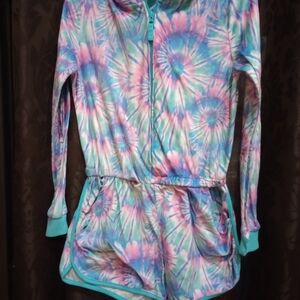 Colorful Tie-Dye Kids One Piece